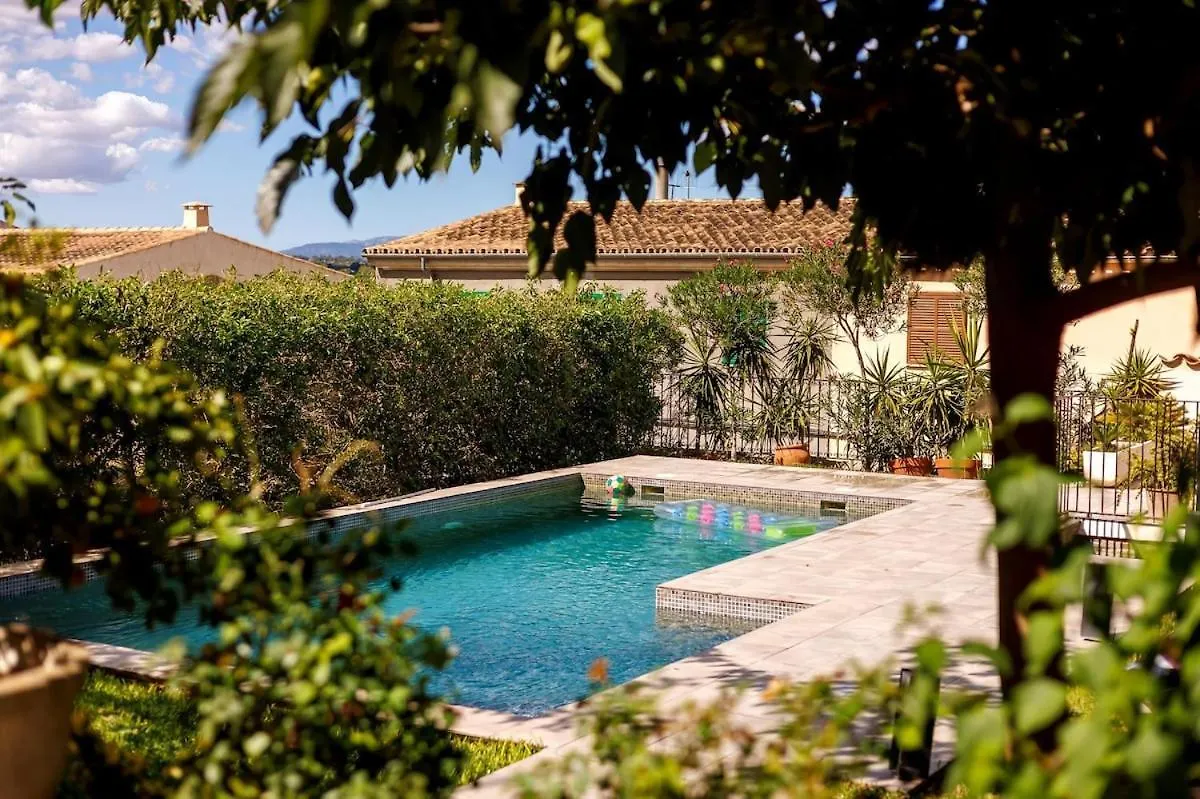 Newly Renovated House With Pool In Sineu Center Vila Casa de Férias